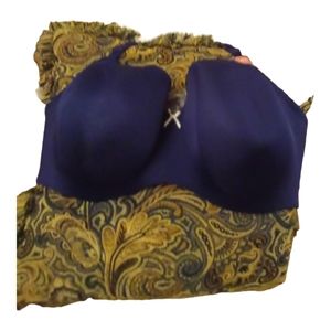 Cacique Blue Bra